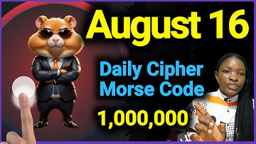 16 August Hamster Kombat Daily Cipher Code  Today