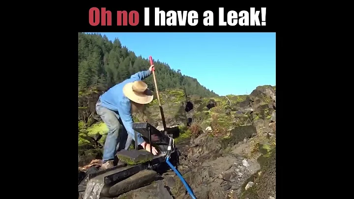 OH NO I HAVE A LEAK!
