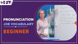 Let's Start English 56 - Lesson 8 / Pronunciation | Beginner Levels