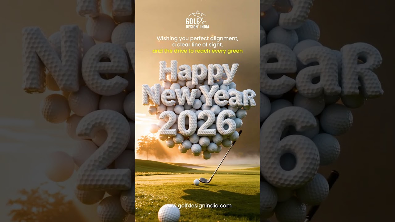 New Year Wishes from Golf Design India | Looking Ahead | Golf Design India