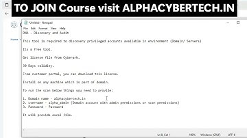 Cyberark DNA - Discovery- en audittool #cyberark #privilegedaccessmanagement #security #itsecurity