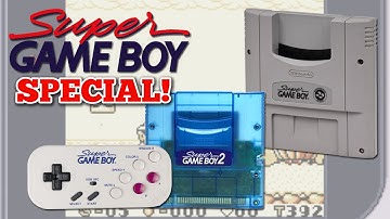 Super Game Boy Unboxing, Super Game Boy 2 Comparison & Super Gameboy Commander!