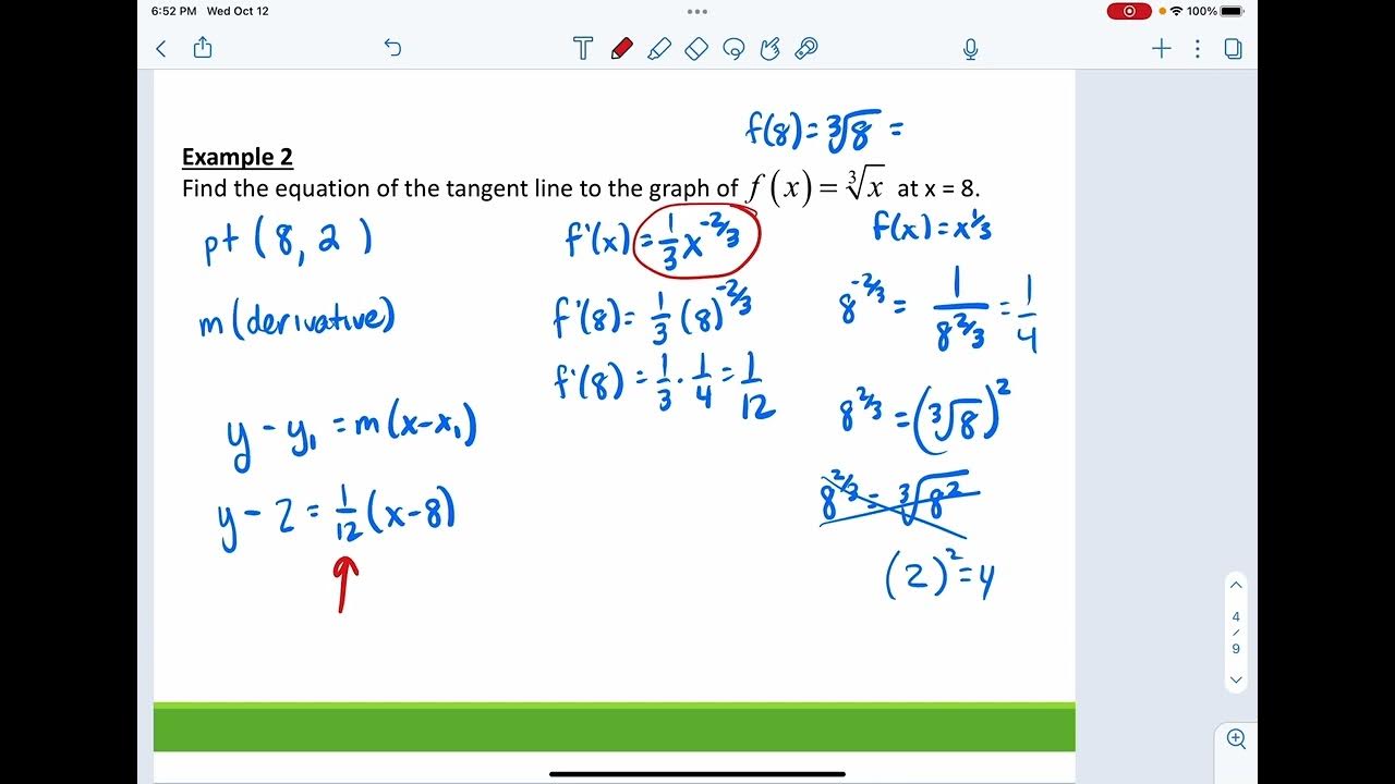 2.2 Basic Differentiation Rules YouTube