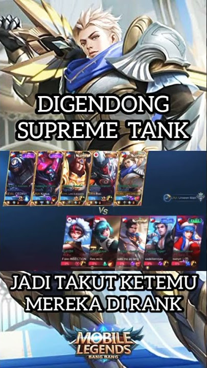 5 SUPREME BERSATU. ALUCARD JADI RAJA 😎. HatiHati Ketemu Mereka 😂. #shorts #mlbb