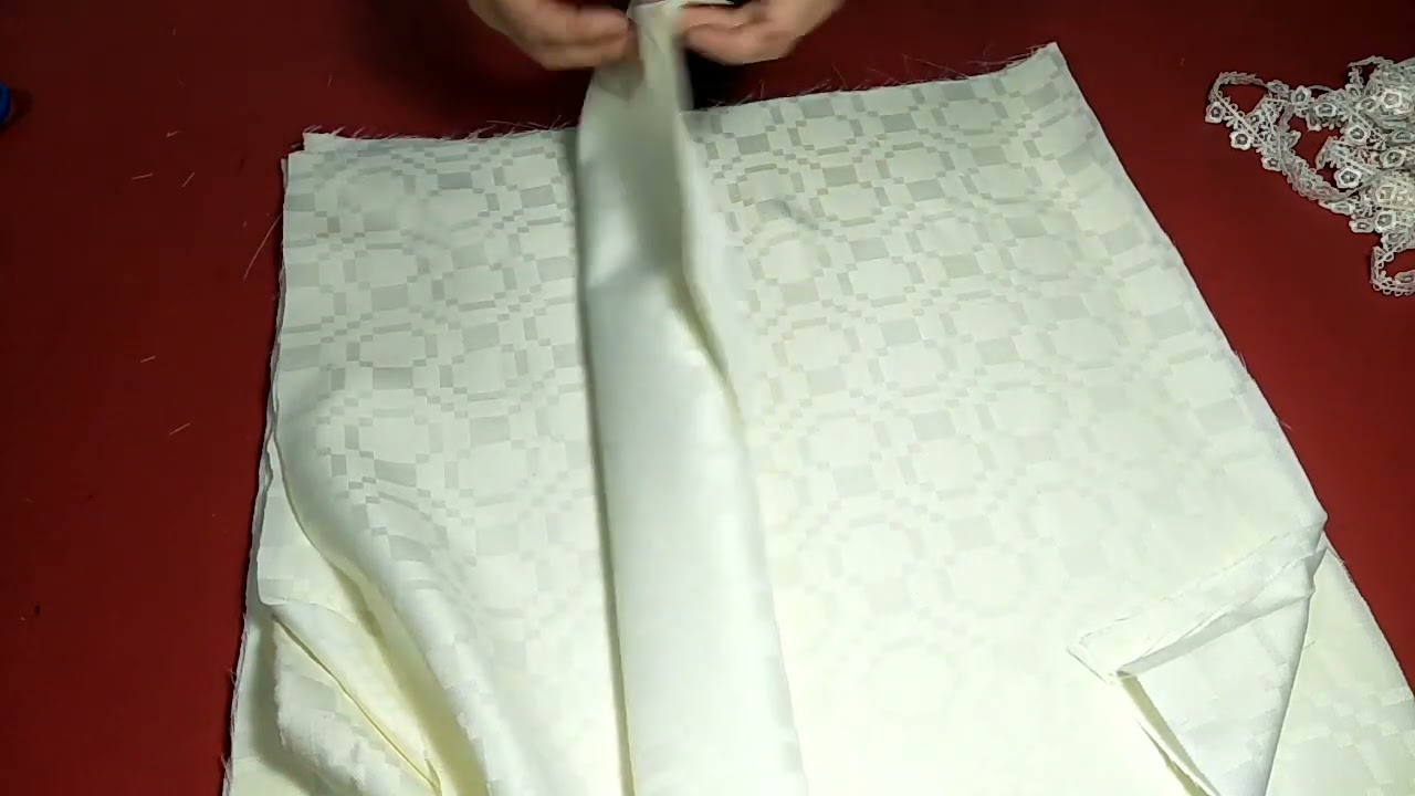 مشروع خياطة مناديل المطبخ او سرابت خاصة للعروس