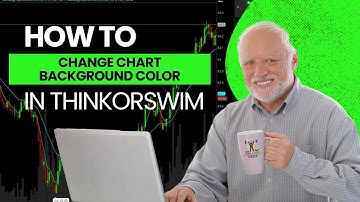How To Change Chart Background Color in Thinkorswim | Beginner Tutorial