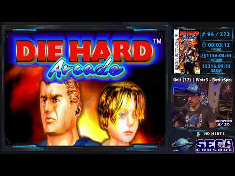 SEGA Crusade Vol 2 - #94 - Die Hard Arcade + DEMO - Saturn