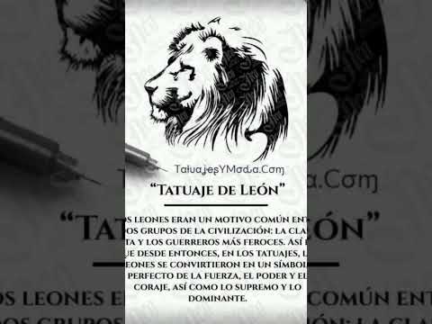 Tatuajes de LEONES