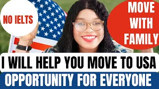 I Will Help You Move To USA With My Connections | You Dont Need IELTS | Move With Family viral