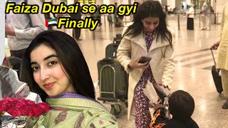 @Faizaytvlogs ko airport lene gye 🥹❤️| Papa ko prank kar dia 🤣 #lailayt