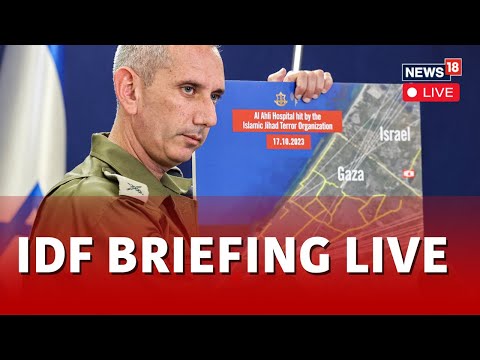 Israel Vs Hamas | Hams Attack Israel | IDF Spokesperson Admiral Daniel Hagari In Tel Aviv | N18L