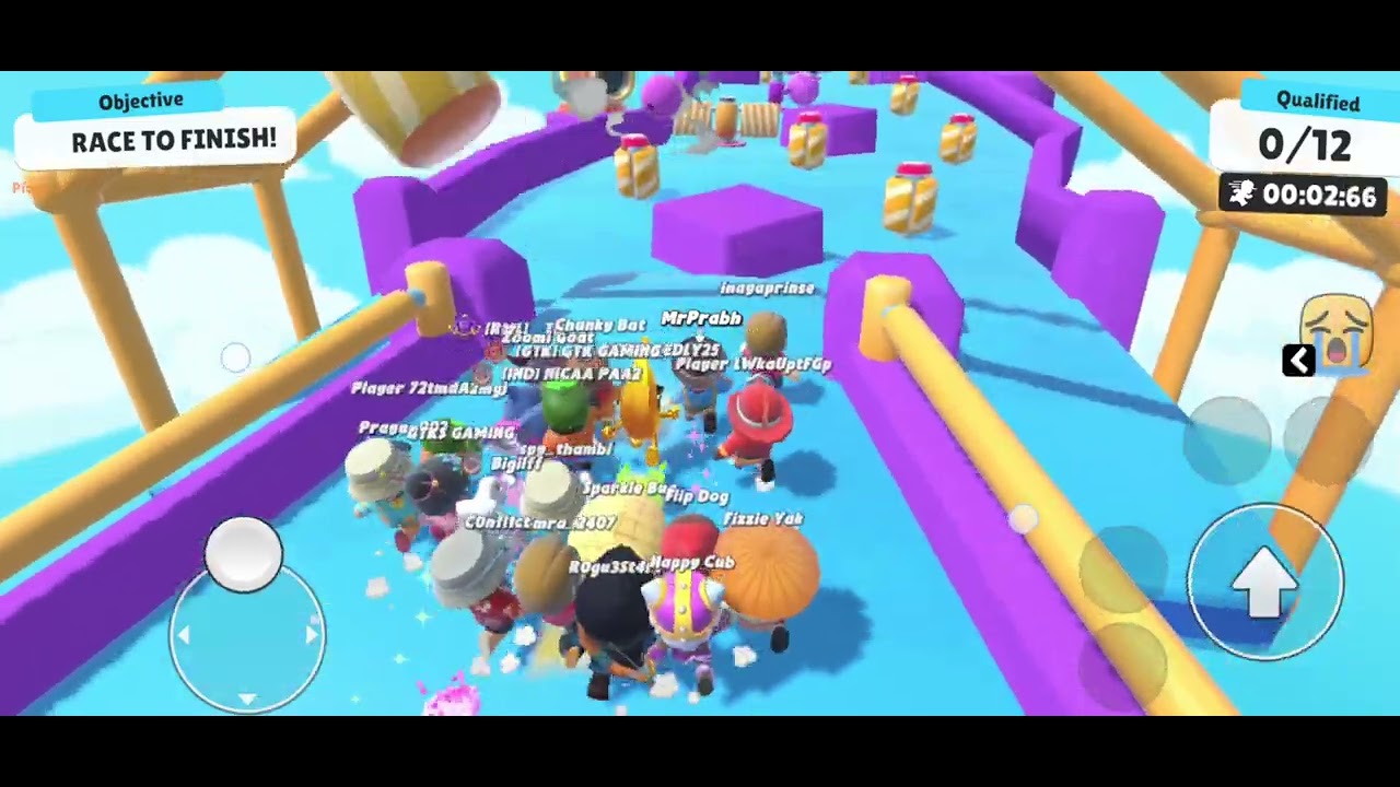 I Played stumble guys event and I won in first try 🫠