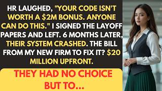 HR Denied My $2M Bonus Saying "Anyone Can Code This" - I Charged Them $20M To Fix Their Crash