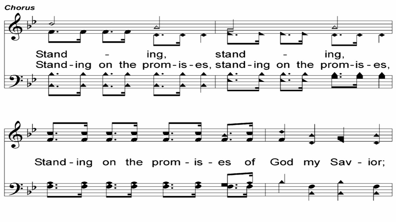 Hymn: Standing on the promises of Christ my King