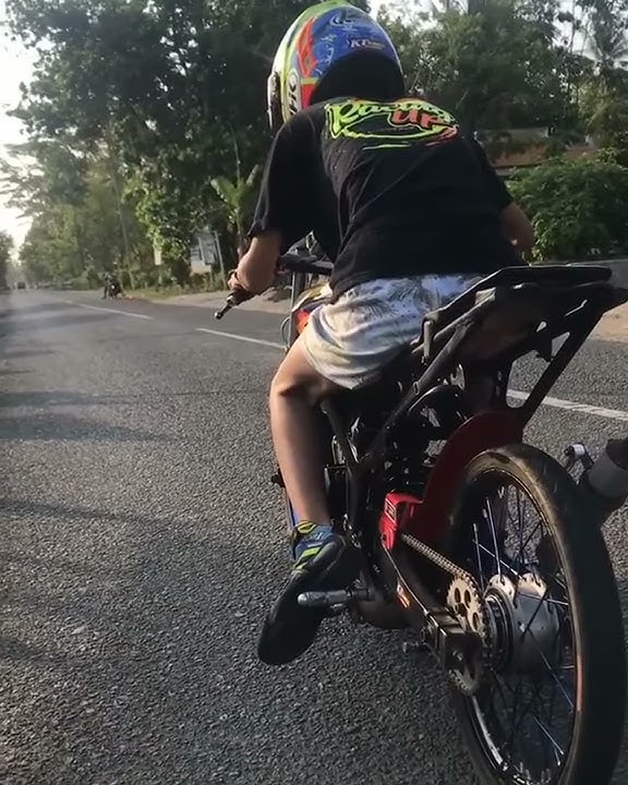 darag brike ninja rr 200CC tembus suara nya anjay