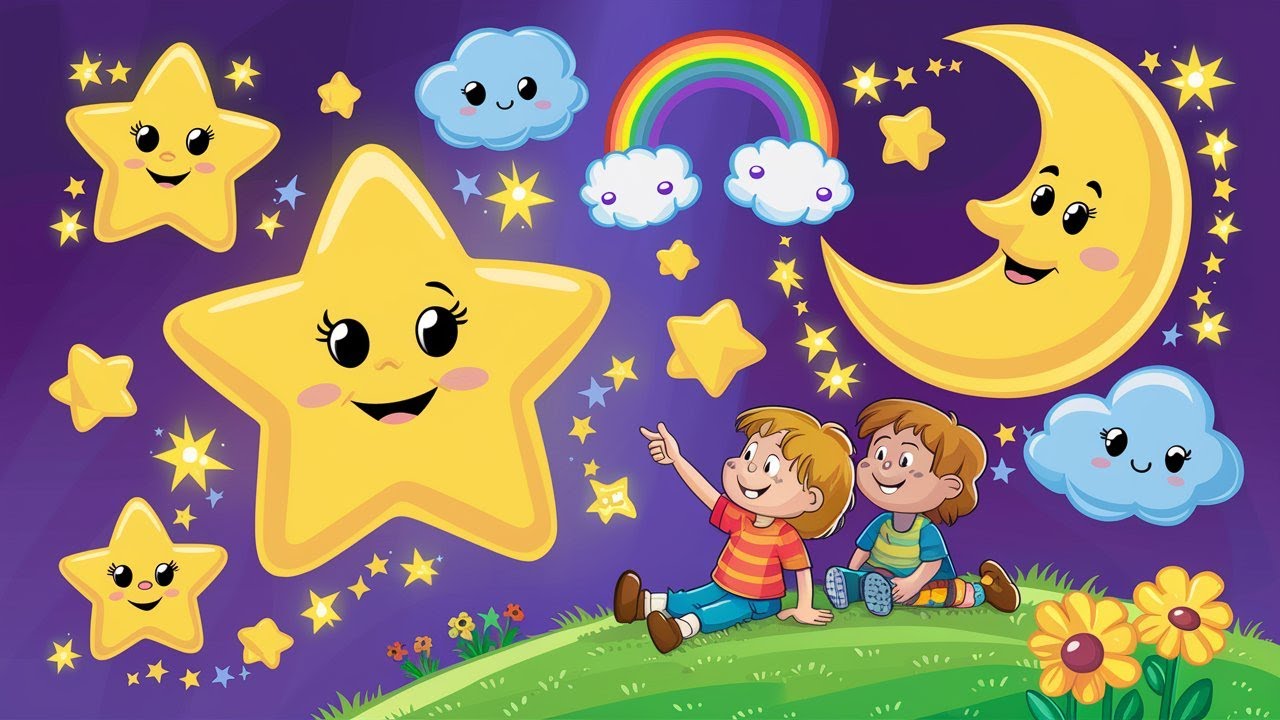 Twinkle Twinkle Little Star | Nursery Rhymes For Babies | Yo Yo Kids Tube