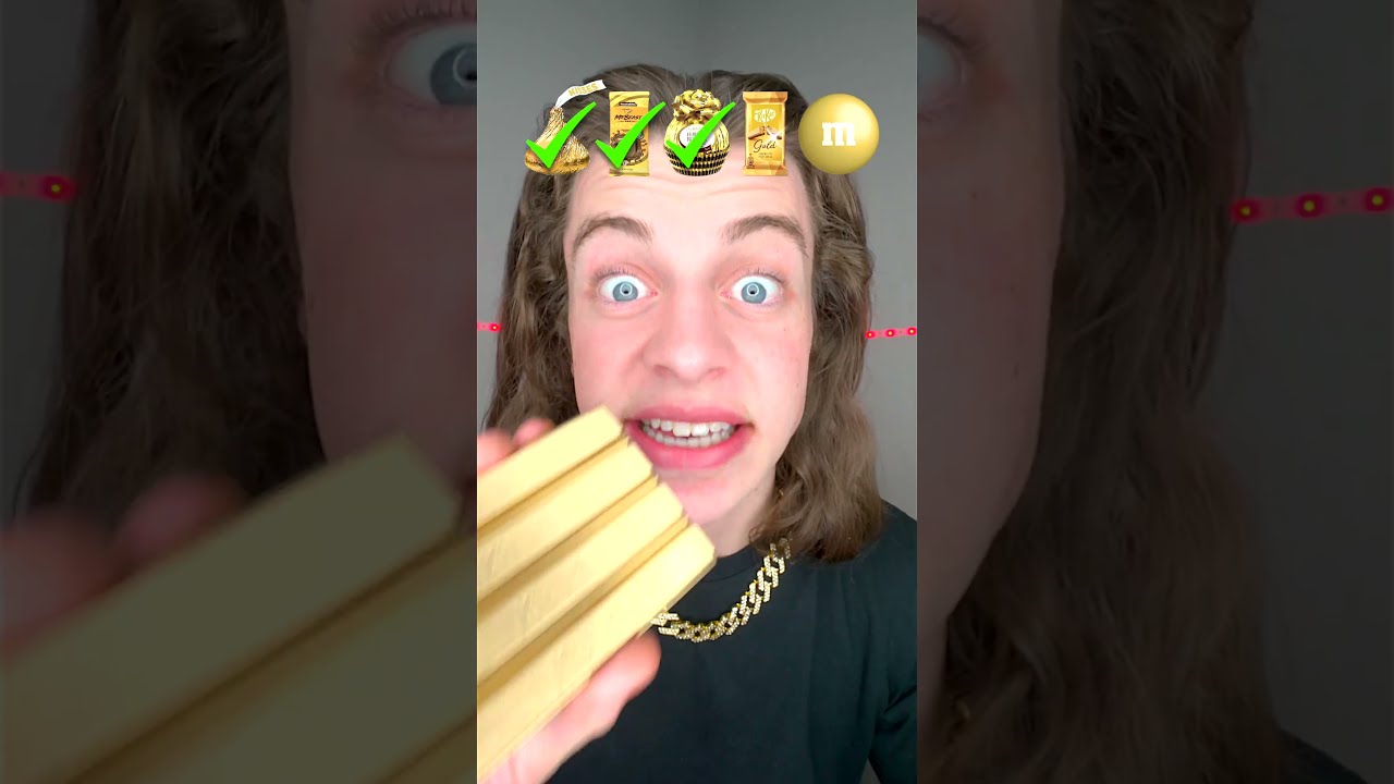Gold Chocolate ASMR 