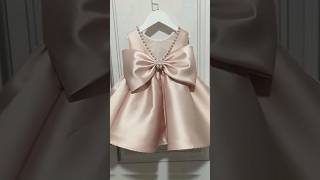 Silk frock design for baby girl/latest fairy frock design ideas #viralvideo #shorts screenshot 1