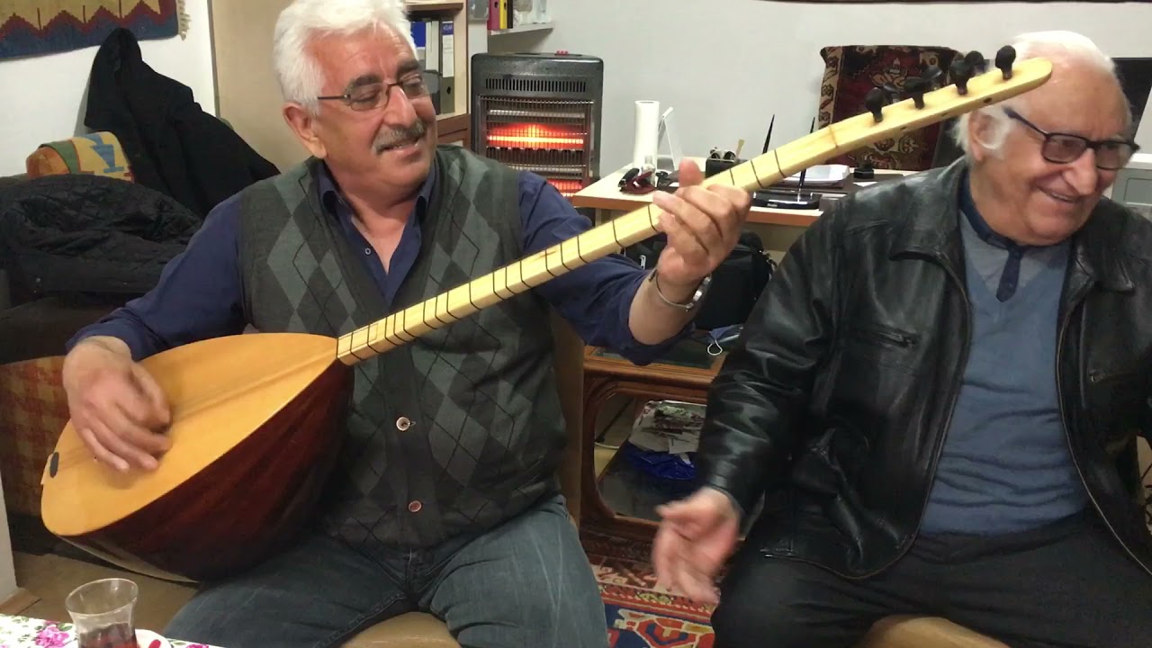 Muntaz Adıgüzel Halk ozanı zikri Topal la birlikte