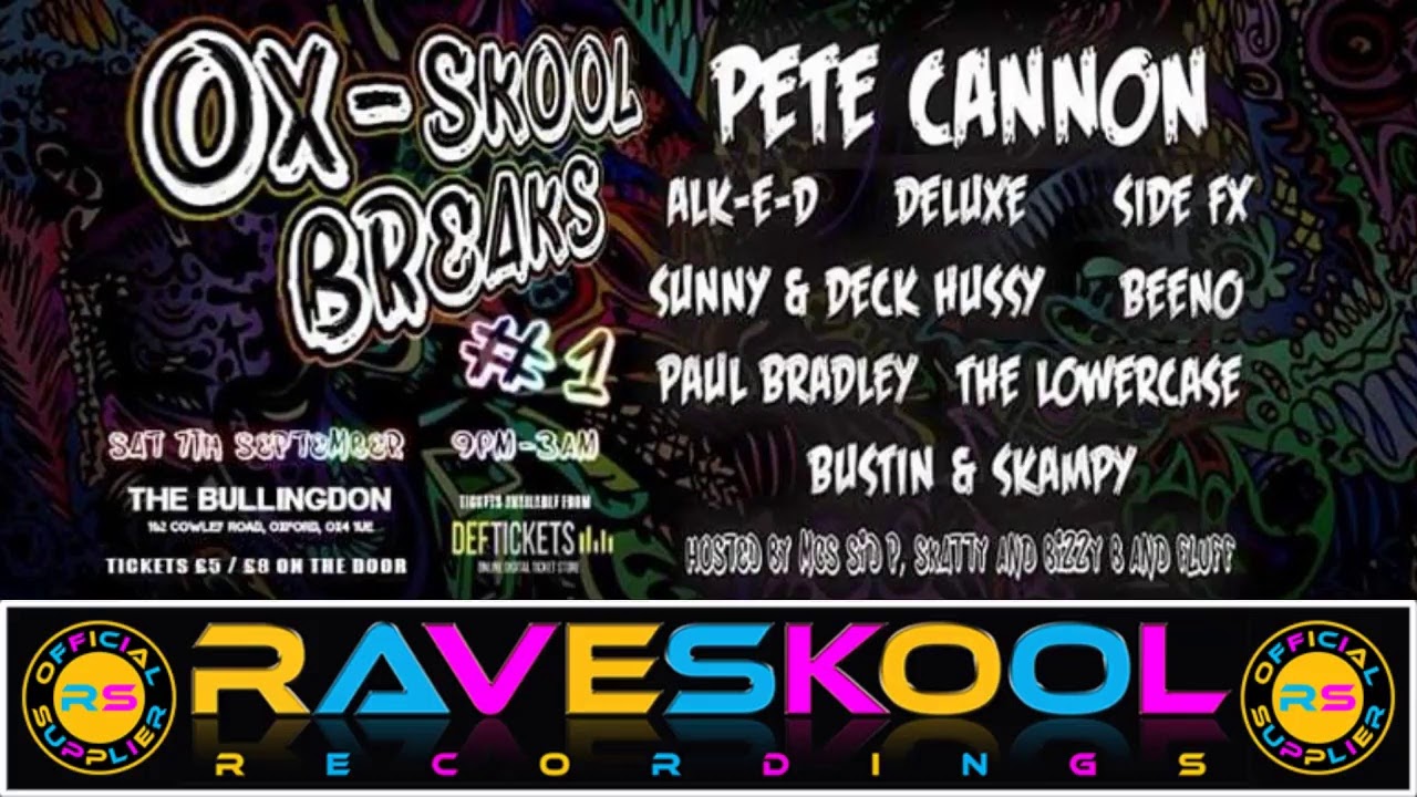 Dj SiDe Fx -- HARDCORE BREAKS / OLDSKOOL / NUSKOOL   (OXSKOOL BREAKS ) ( RAVESKOOL RECORDINGS )