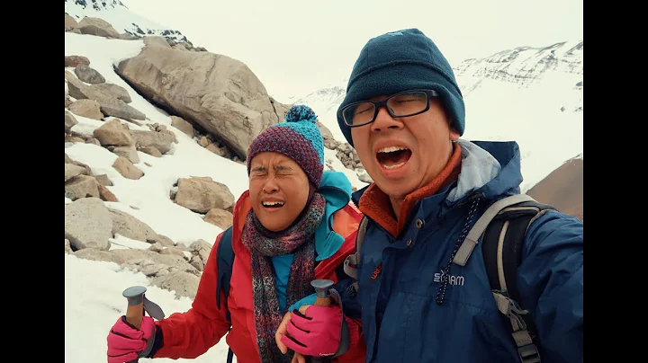 STRONG WINDS AND SNOW! | TORRES DEL PAINE 18KM WIN...