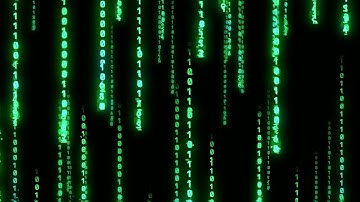 Matrix Binary Falling Rain Code Screensaver | 2 Hours Screensaver & Live Wallpaper HD! No Audio!