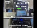 Madboy karaoke system mfp1500 connection and troubles