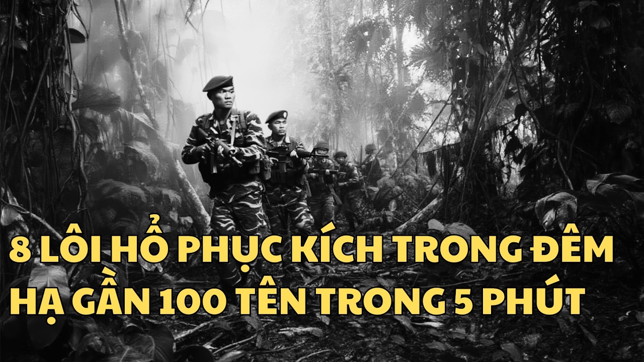 8 LÔI HỔ PHỤC KÍCH TRONG ĐÊM HẠ GẦN 100 TÊN TRONG 5 PHÚT || Miền Nam Hồi Ký