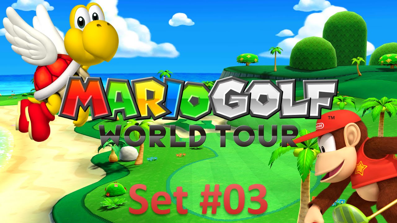 Mario Golf World Tour Online Multiplayer Set 3 Seaside Course