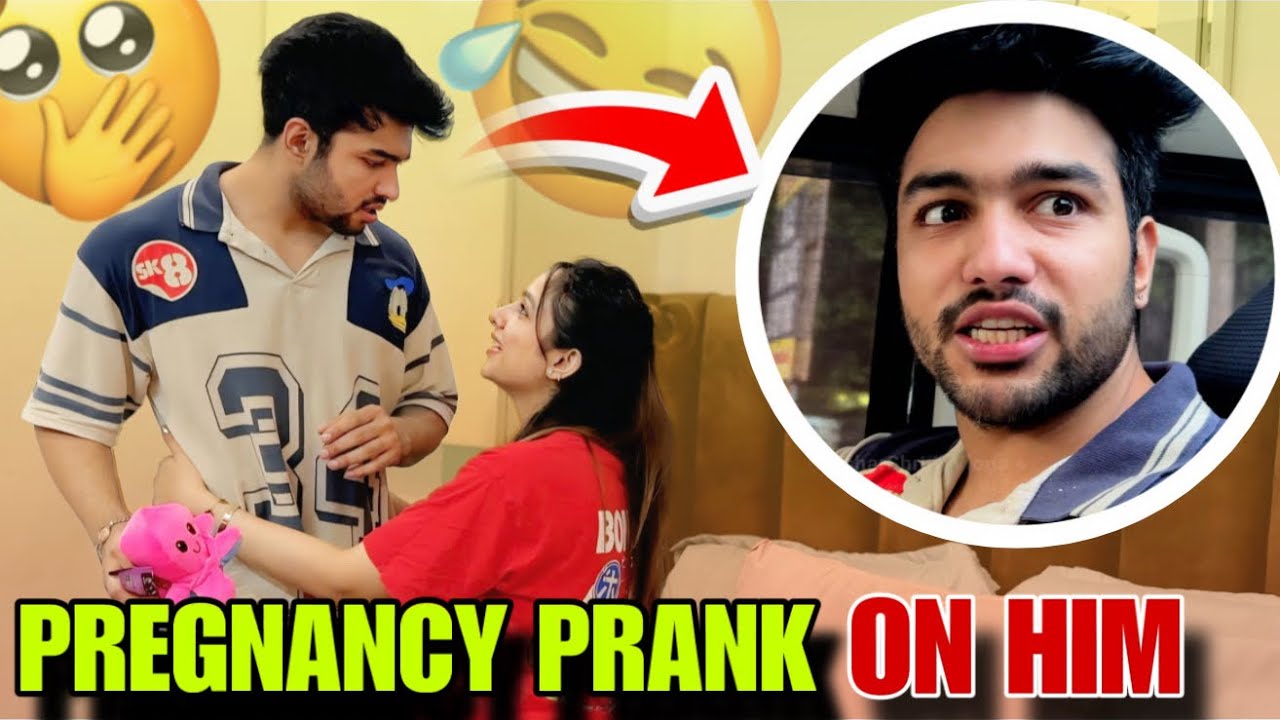 PREGNANCY PRANK ON MY HUSBAND🤰🏻| Funny Reactions | Gone Wrong 