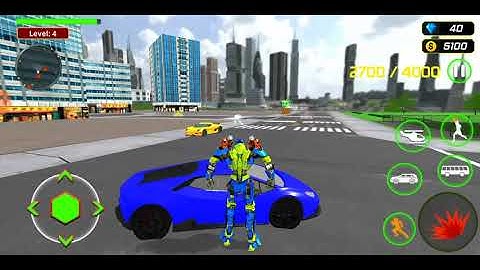 Army Bus Robot Transform Wars – Air jet robot game!PK GAMER