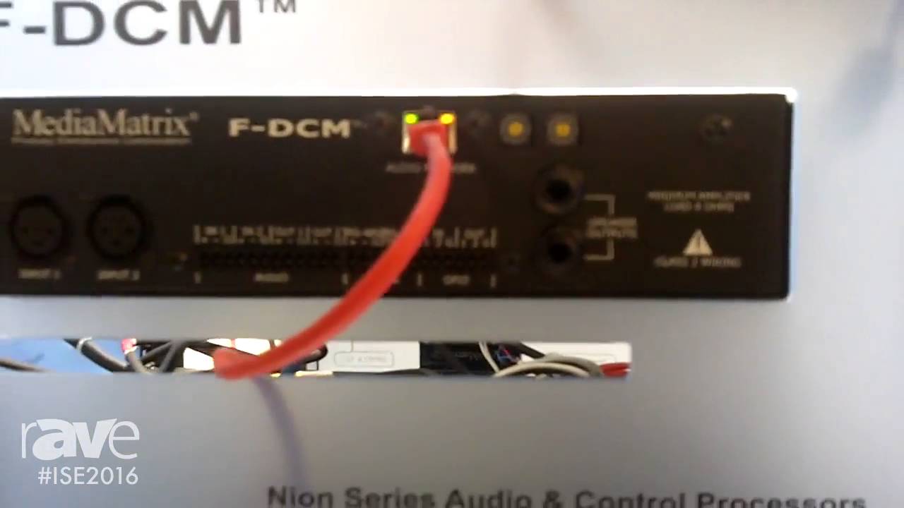 ISE 2016: Peavey Shows its Dante and CobraNet Network Solution