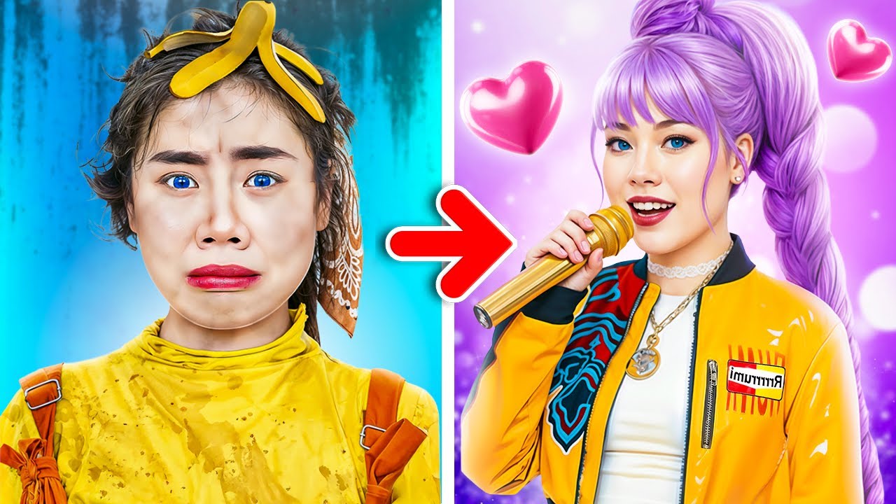 المسكينة Baby Doll أصبحت رومي المشهورة! أريد أن أصبح صائدي شياطين الكيبوب | Baby Doll Arabic