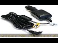 EDO Tech Car Charger Power Cord for Garmin Nuvi 42lm 55lmt 56lmt 2555lmt 2597lmt 2598lmt 2599lmt Dr