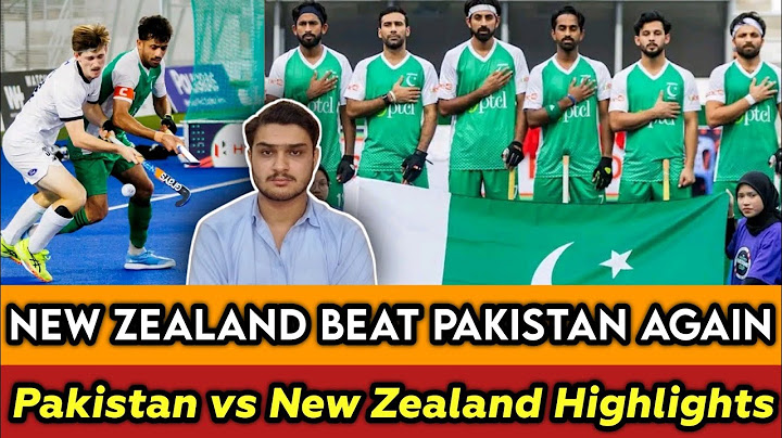 Pakistan vs New Zealand highlights | Hockey | FIH Nations cup 2025
