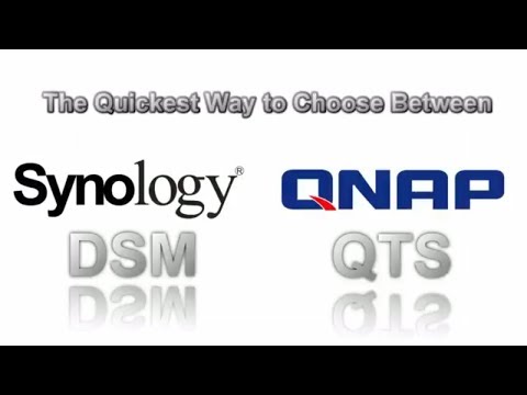 Synology DSM versus QNAP QTS Demos - The fast way to choose which NAS to buy