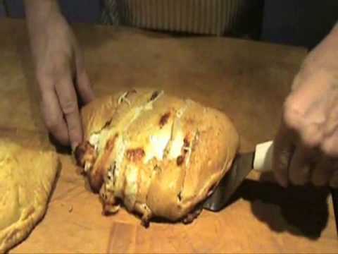 Meatball Calzone - Chef Cha Cha Dave's how to make video recipe Part 2 of 2