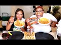 NUCLEAR 2X SPICY NOODLE CHALLENGE (BRUH!!!!) + CHINESE FOOD MUKBANG // MJ EATS