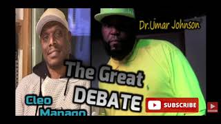 Dr Umar Johnson: You are a Homosexual Man Cleo Manago and it doesn't Benefit the Black community