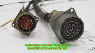 I-PEX 20455 Aerospace Harness Manufacturing Load-Sensitive Suspension Wire Harness