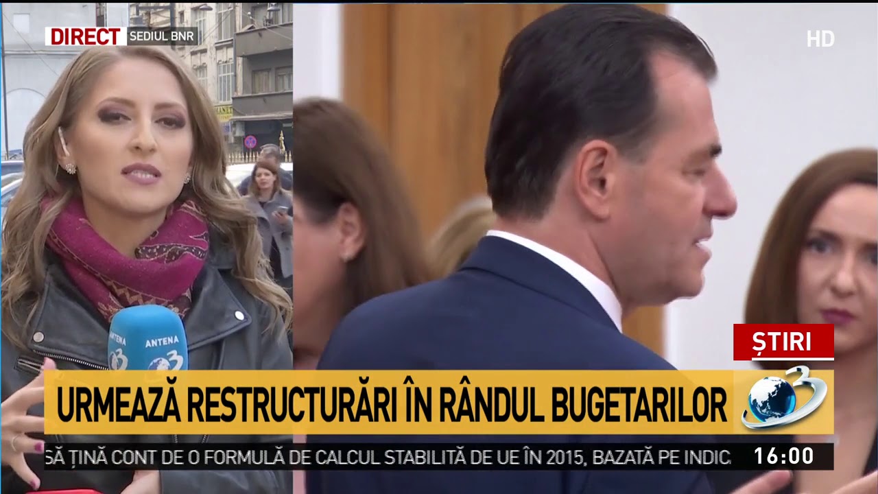 Urmează Restructurări In Randul Bugetarilor Premierul Orban A