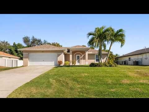 3019 SW 15th Pl, Cape Coral, FL home video tour