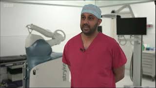 BBC South today - Robotic assisted knee replacement surgery