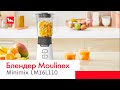 Компактный блендер Moulinex Minimix LM16L110 | Любимые напитки всегда под рукой