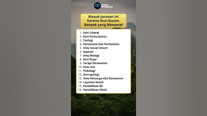 Banyak yang menyesal karena hanya ikut-ikutan ambil jurusan ini, kamu jangan ya #shorts