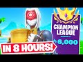 HOW To Hit Champions League In Under 8 Hours Season 4! (Fortnite Battle Royale)