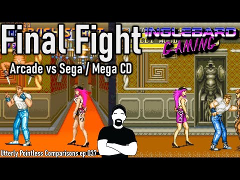 Final Fight arcade vs Sega CD aka Mega CD