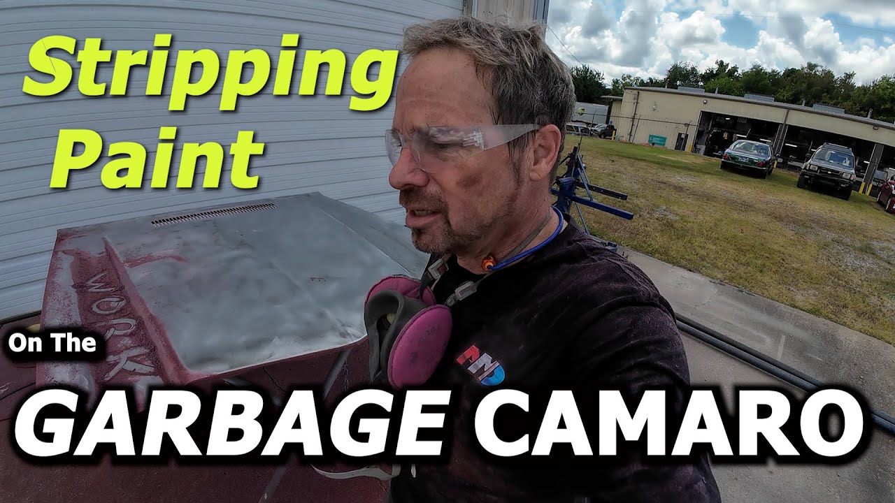 Stripping The Last Panel! VGG Camaro Hood Restoration top and bottom!! ( it matters)