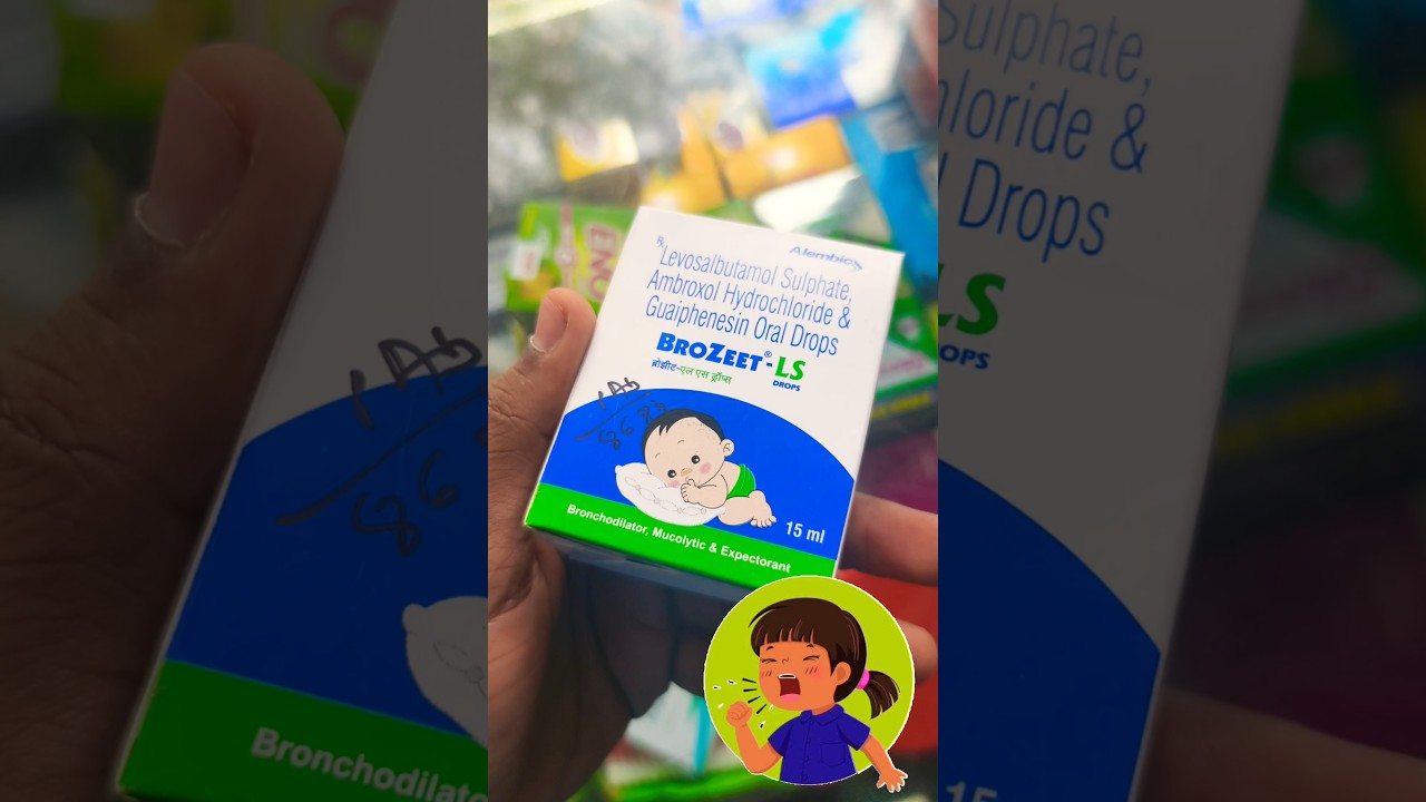 Bronzeet LS Drops Uses Doses Side effects in Hindi | Cough Relief Medicine for Kids 