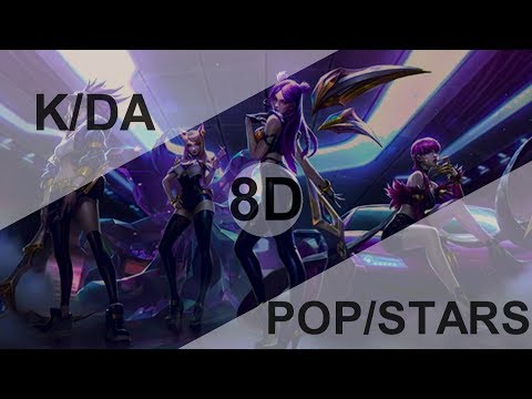 K/DA - POP/STARS (ft MADISON BEER, (G)I-DLE, JAIRA BURNS) [8D USE HEADPHONE] 🎧